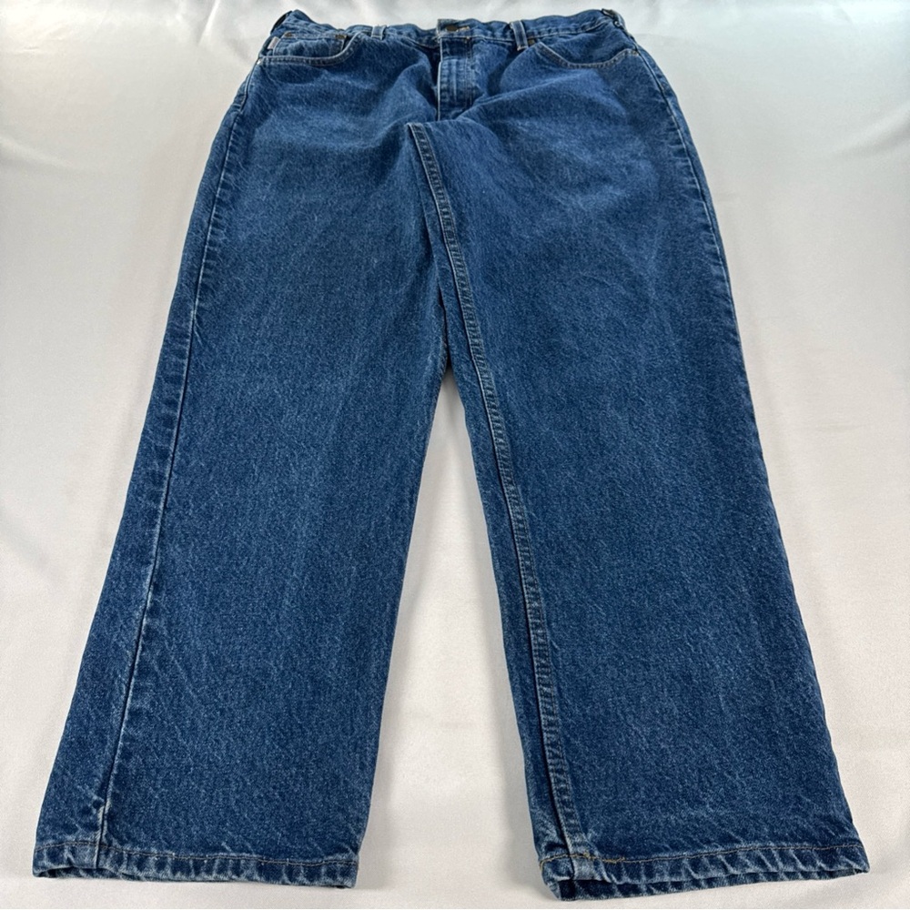 Vintage Y2K Carhartt Jeans Fits 36x29 Relaxed Fit Workwear Denim 100% Cotton EUC